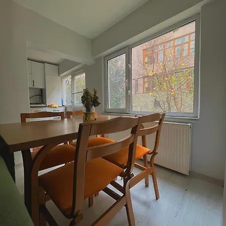2+1 Garden Floor In Besiktas Apartment